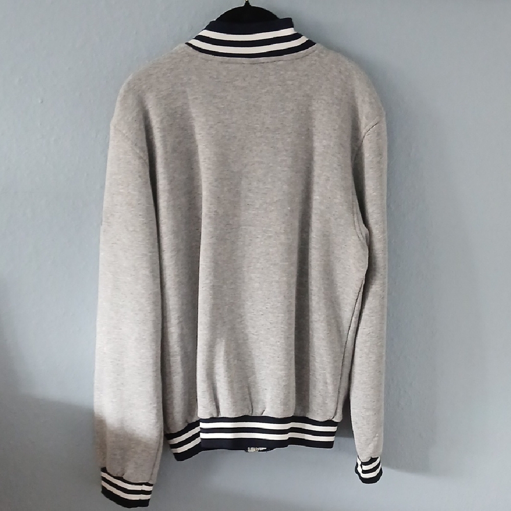 Oxford University Gray Zip-Up Jacket - Picture 4 of 6